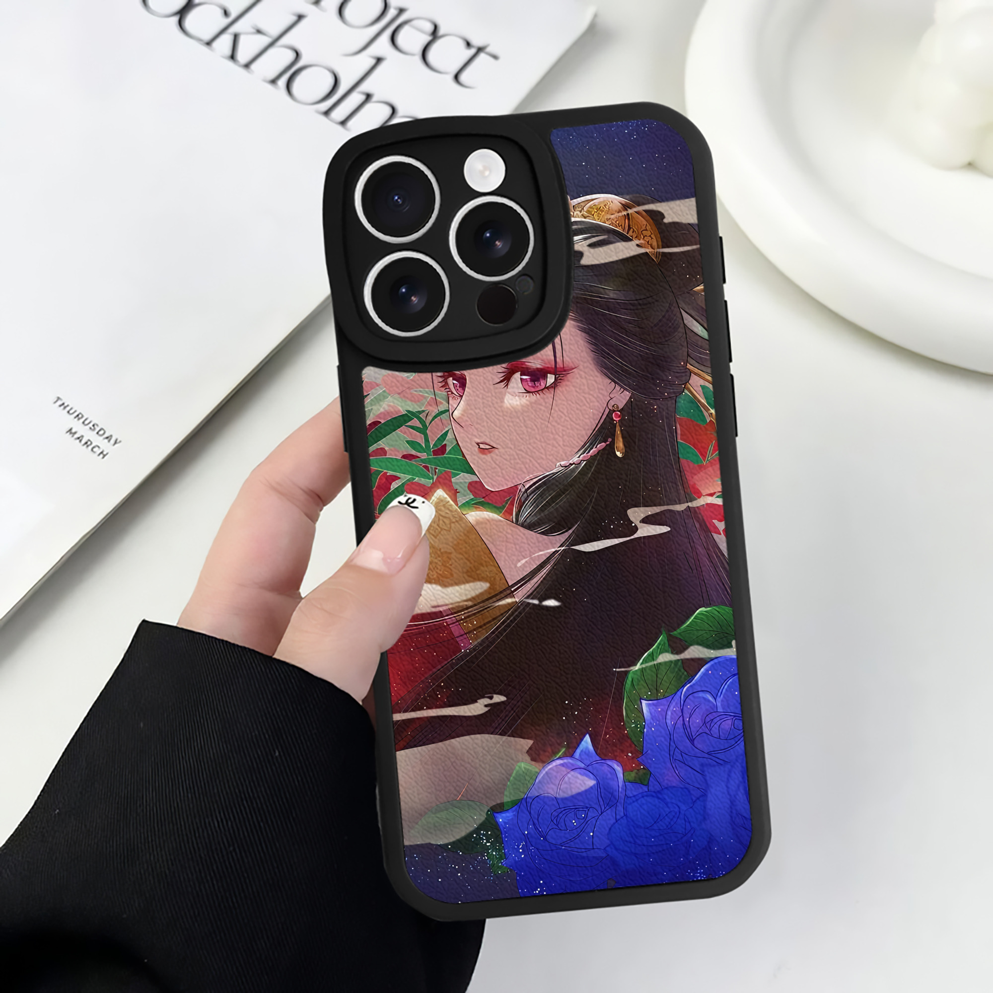 薬屋のひとりごと The Apothecary Diaries 【iPhone 16シリーズ対応】シリコンスマホケース（レザー調） 材質：シリコン